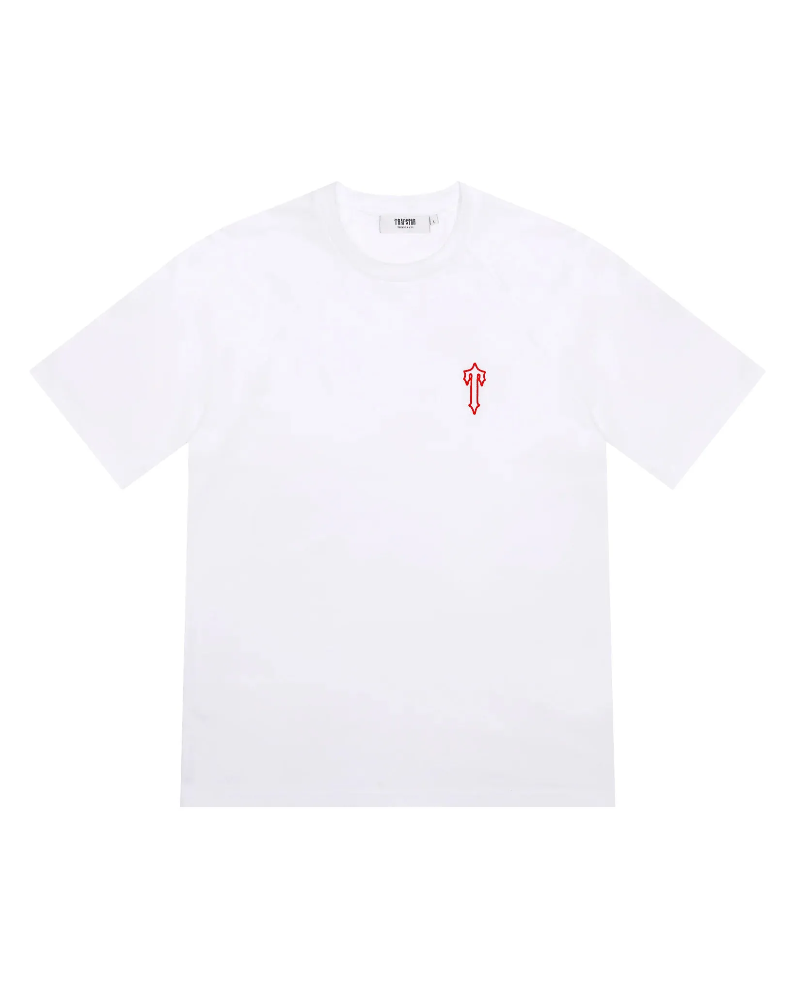 Foundation Tee - White/Red* sold by Trapstar London