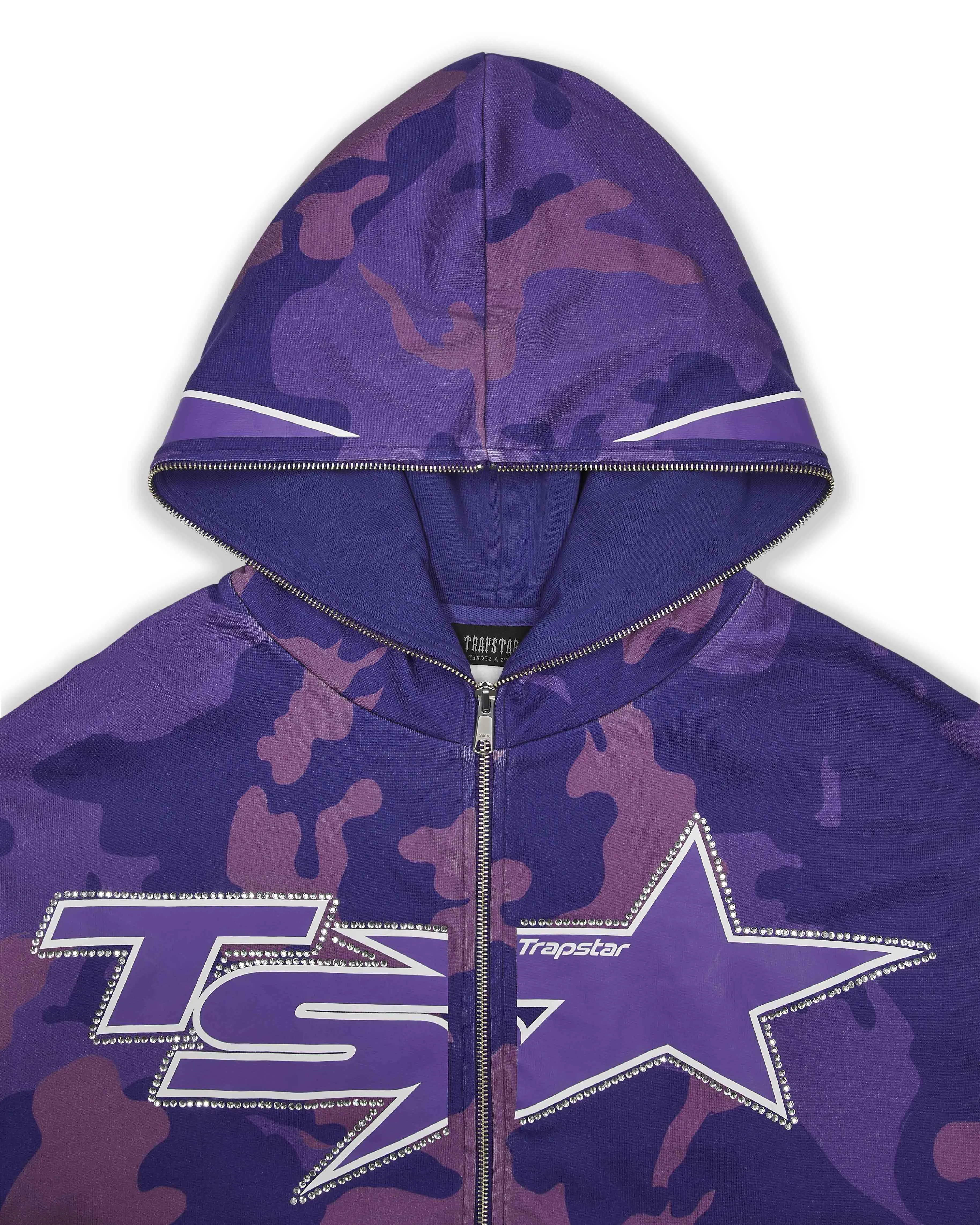 TS Star Camo Hoodie - Purple* sold by Trapstar London product image thumbnail 3