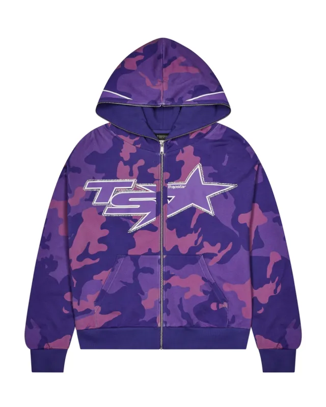 TS Star Camo Hoodie - Purple* sold by Trapstar London