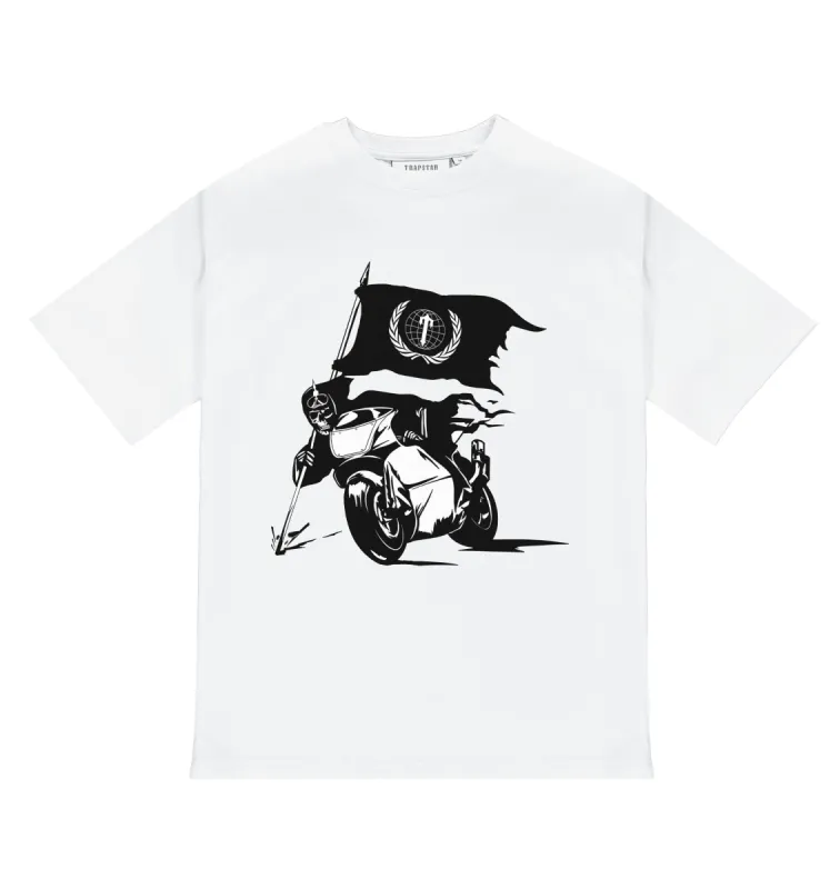 Outlaw Tee - White sold by Trapstar London