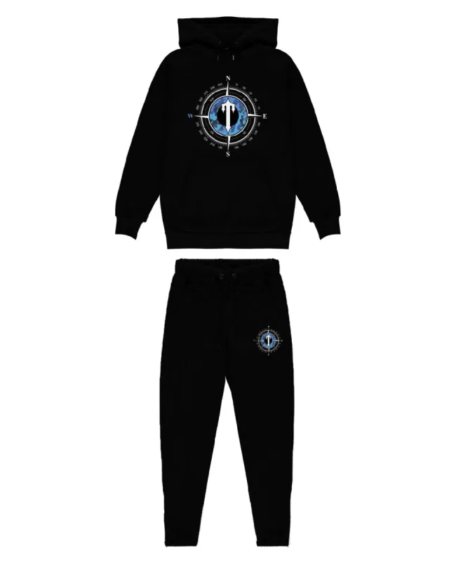 Secret Explorer Hoodie Tracksuit - Black sold by Trapstar London