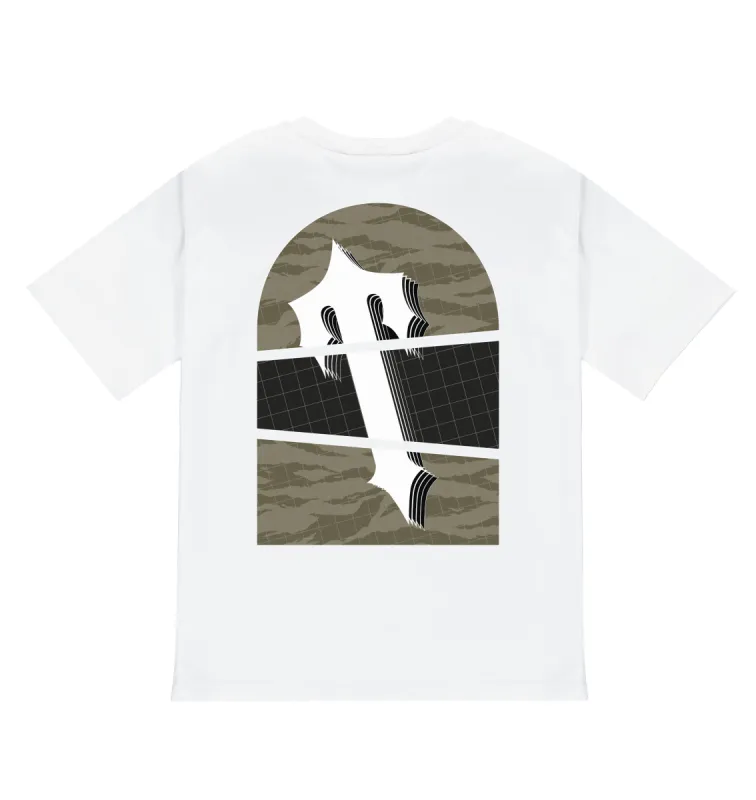 Art Of War Camo Tee - White sold by Trapstar London