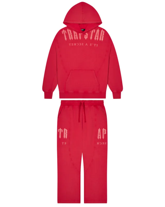 Deconstructed Decoded Tracksuit - Red sold by Trapstar London