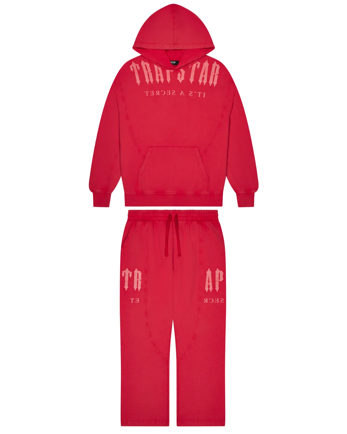 Deconstructed Decoded Tracksuit - Red sold by Trapstar London