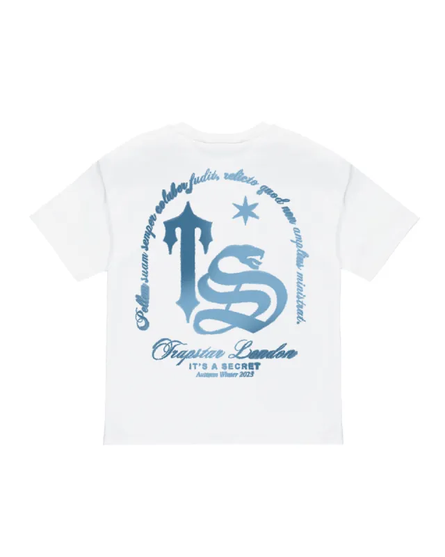 TS Varsity Tee - White/Tie Dye sold by Trapstar London