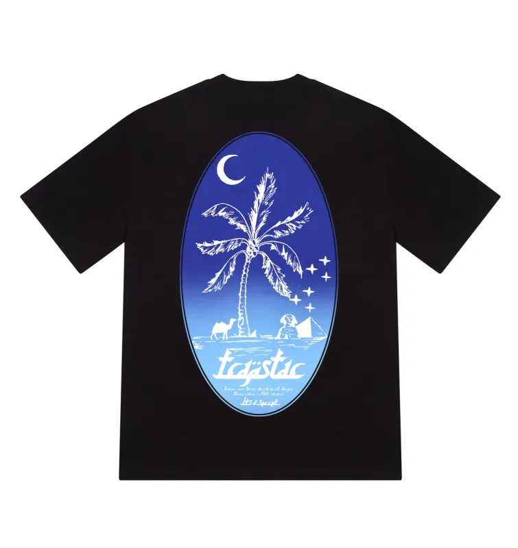 Sun Will Rise Tee - Black sold by Trapstar London