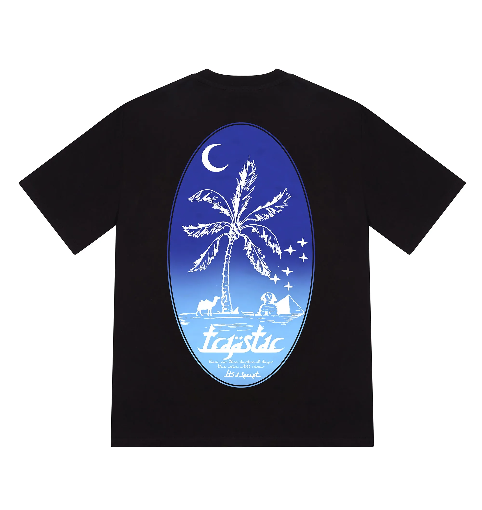 Sun Will Rise Tee - Black sold by Trapstar London