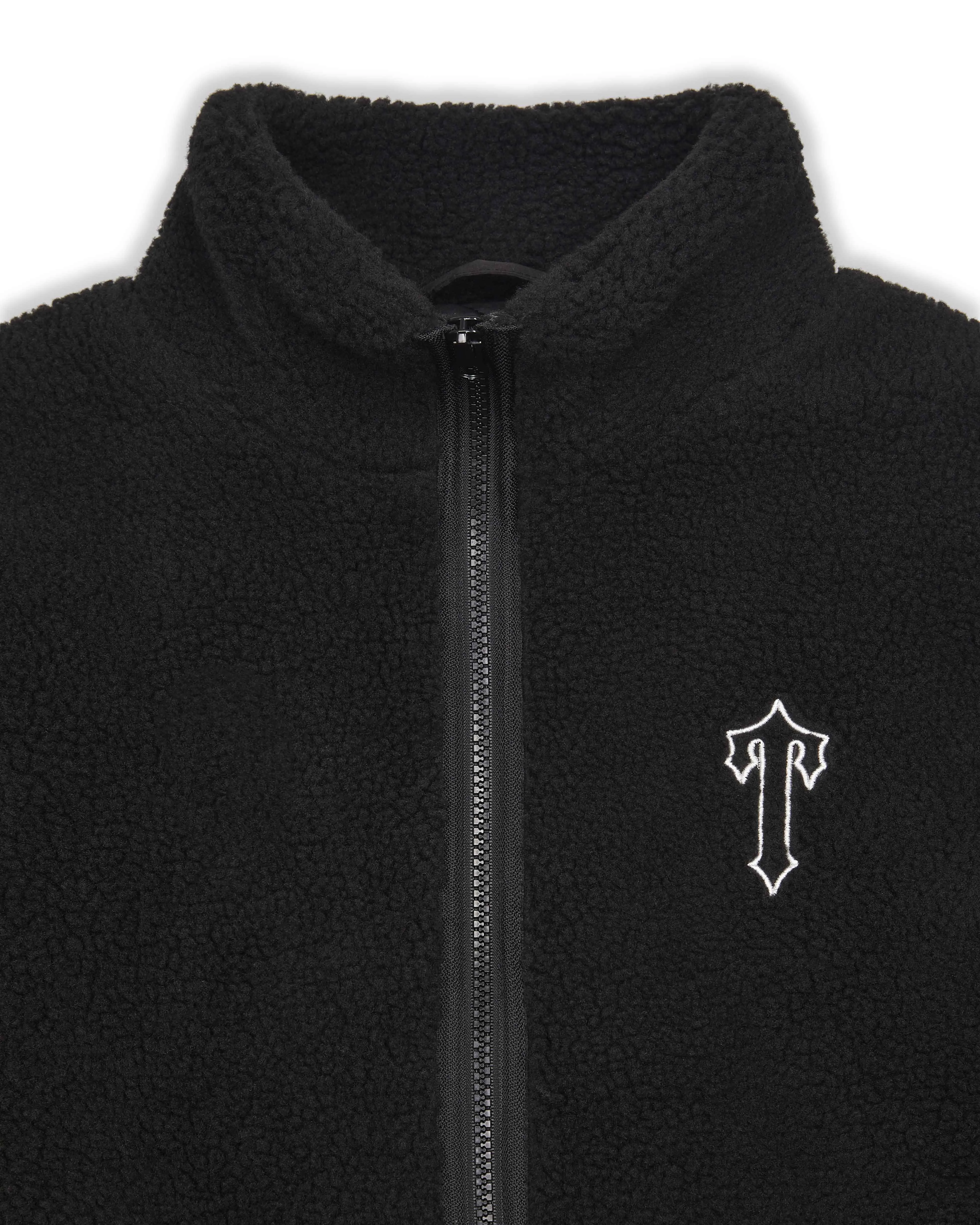 Foundation Borg Jacket - Black* sold by Trapstar London product image thumbnail 4