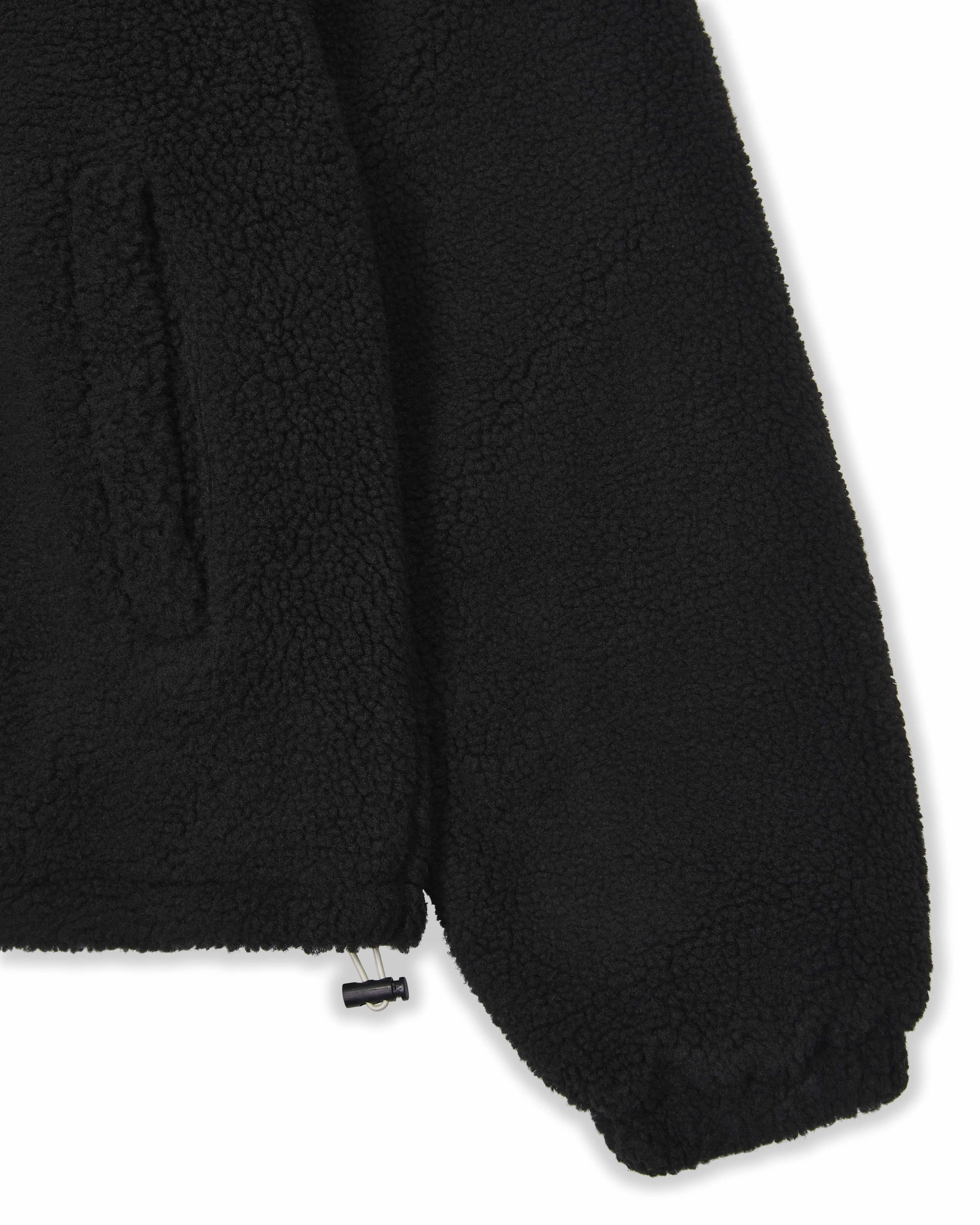 Foundation Borg Jacket - Black* sold by Trapstar London product image thumbnail 5