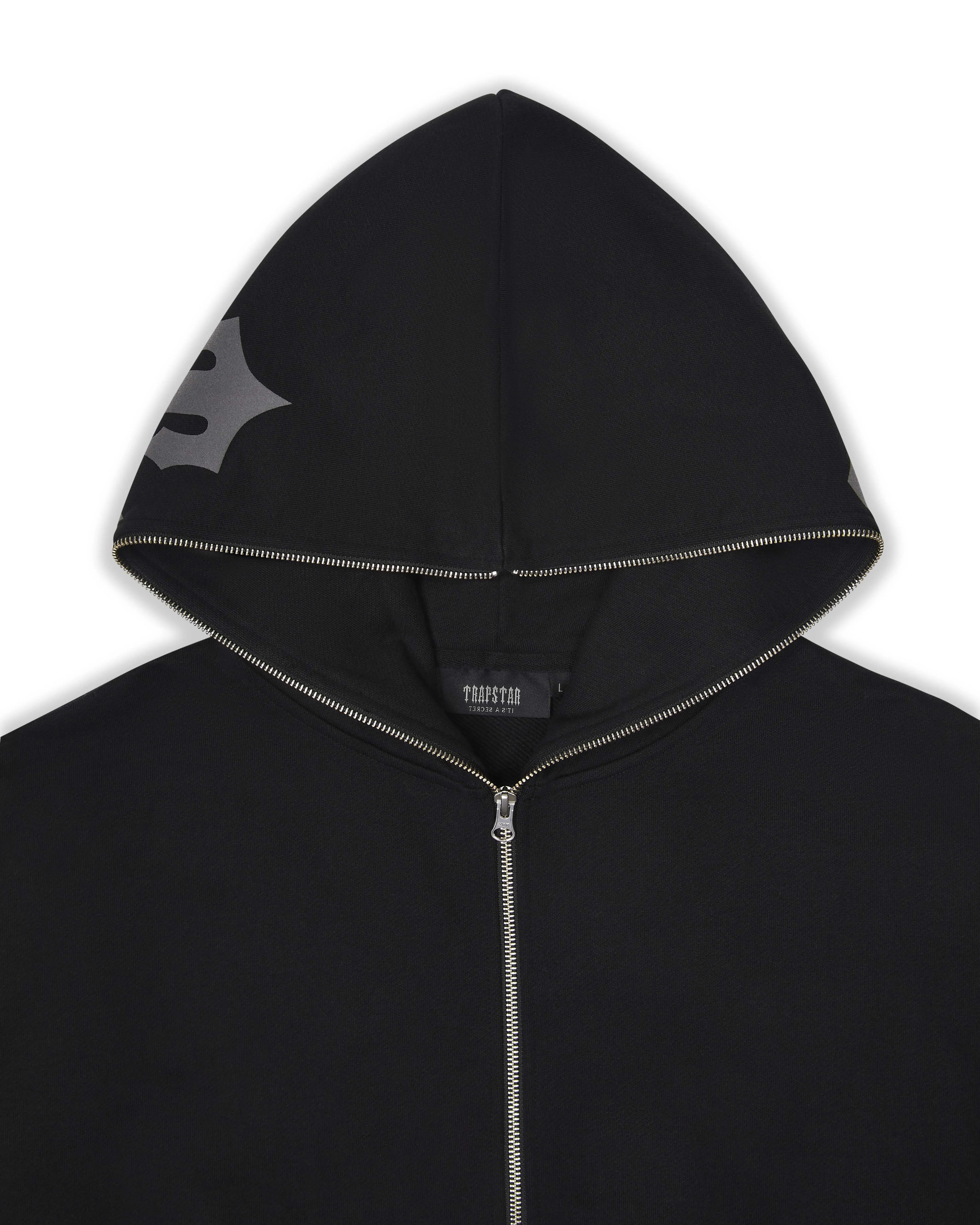 Script Hoodie 2.0 - Black* sold by Trapstar London product image thumbnail 3