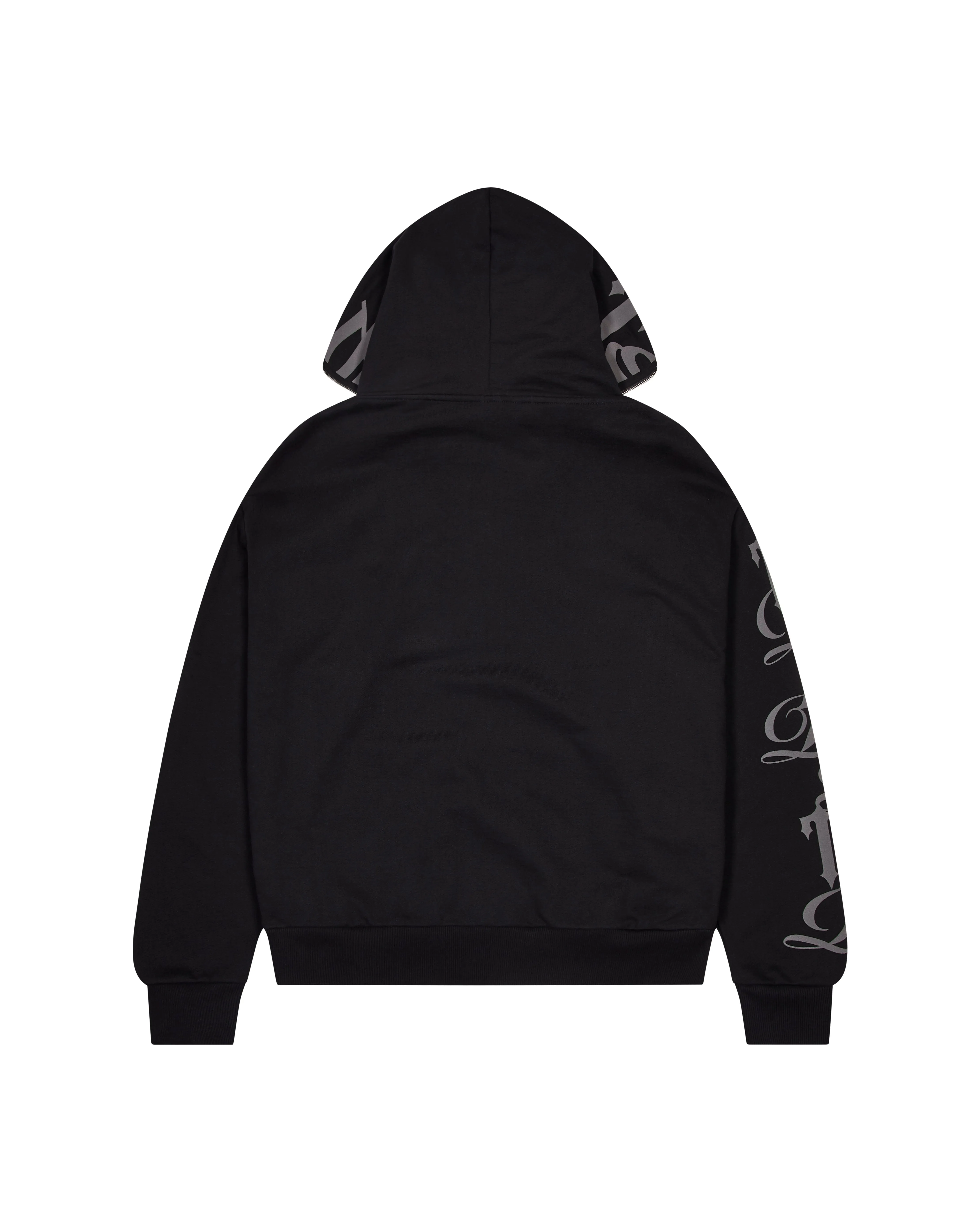 Script Hoodie 2.0 - Black* sold by Trapstar London product image thumbnail 4