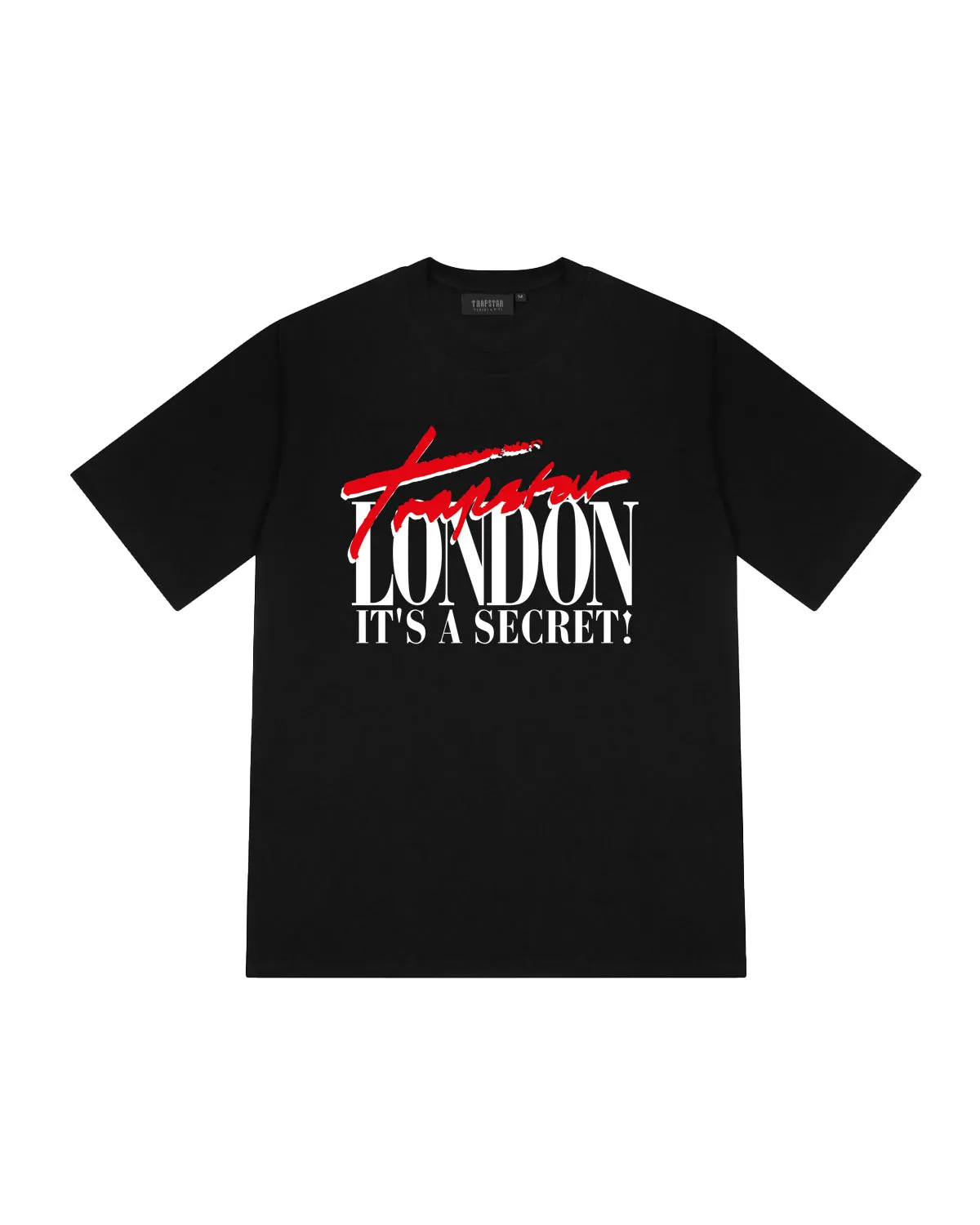 Trapstar London Tee - Black/Red sold by Trapstar London