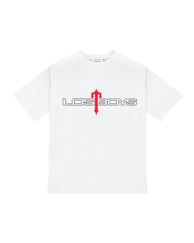 Trapstar x Lost Boys Tee - White sold by Trapstar London