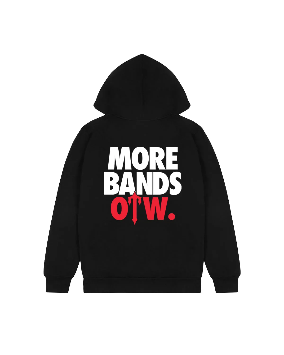 【TRAPSTAR LONDON】× More Bands OTW Tシャツ Trapstar x More Bands OTW Tee - Black | Parallel