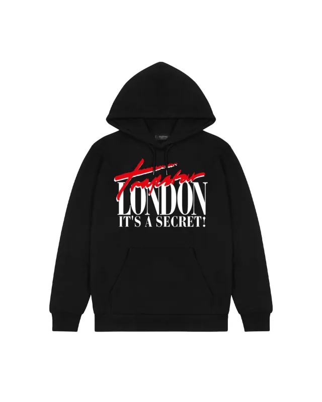 Trapstar London Hoodie - Black/Red sold by Trapstar London
