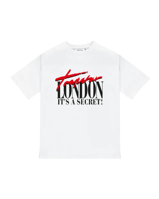 Script Tee - White/Blue | Parallel