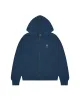 Foundation Zip Through Hoodie - Slate* sold by Trapstar London