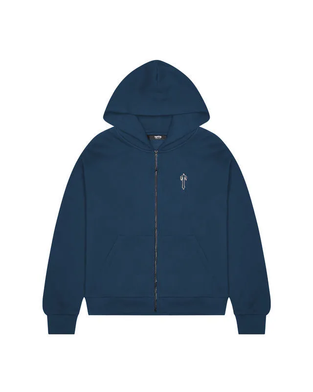 Foundation Zip Through Hoodie - Slate* sold by Trapstar London