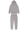 Shooters Hoodie Tracksuit - Grey/Sky Blue sold by Trapstar London