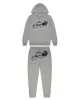 Shooters Hoodie Tracksuit - Grey/Sky Blue sold by Trapstar London