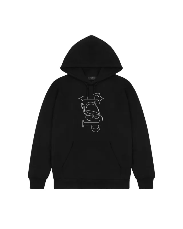 Trapstar Chenille Decoded Hooded Tracksuit Black/Green Bee