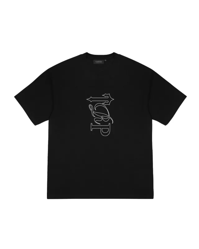 Trapstar Script 2.0 Tee - Black | Parallel