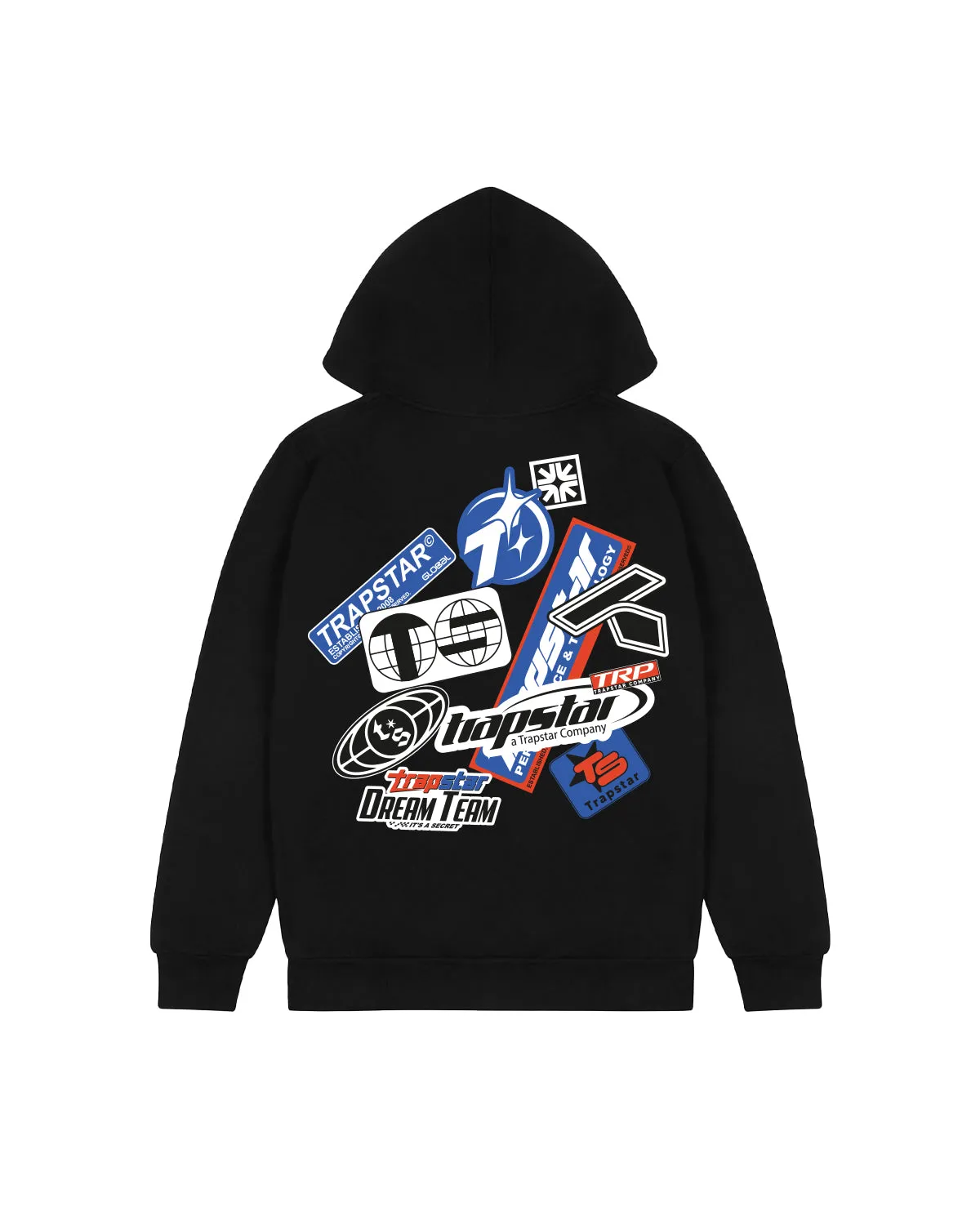 TS Racing Hoodie - Black* sold by Trapstar London product image thumbnail 2