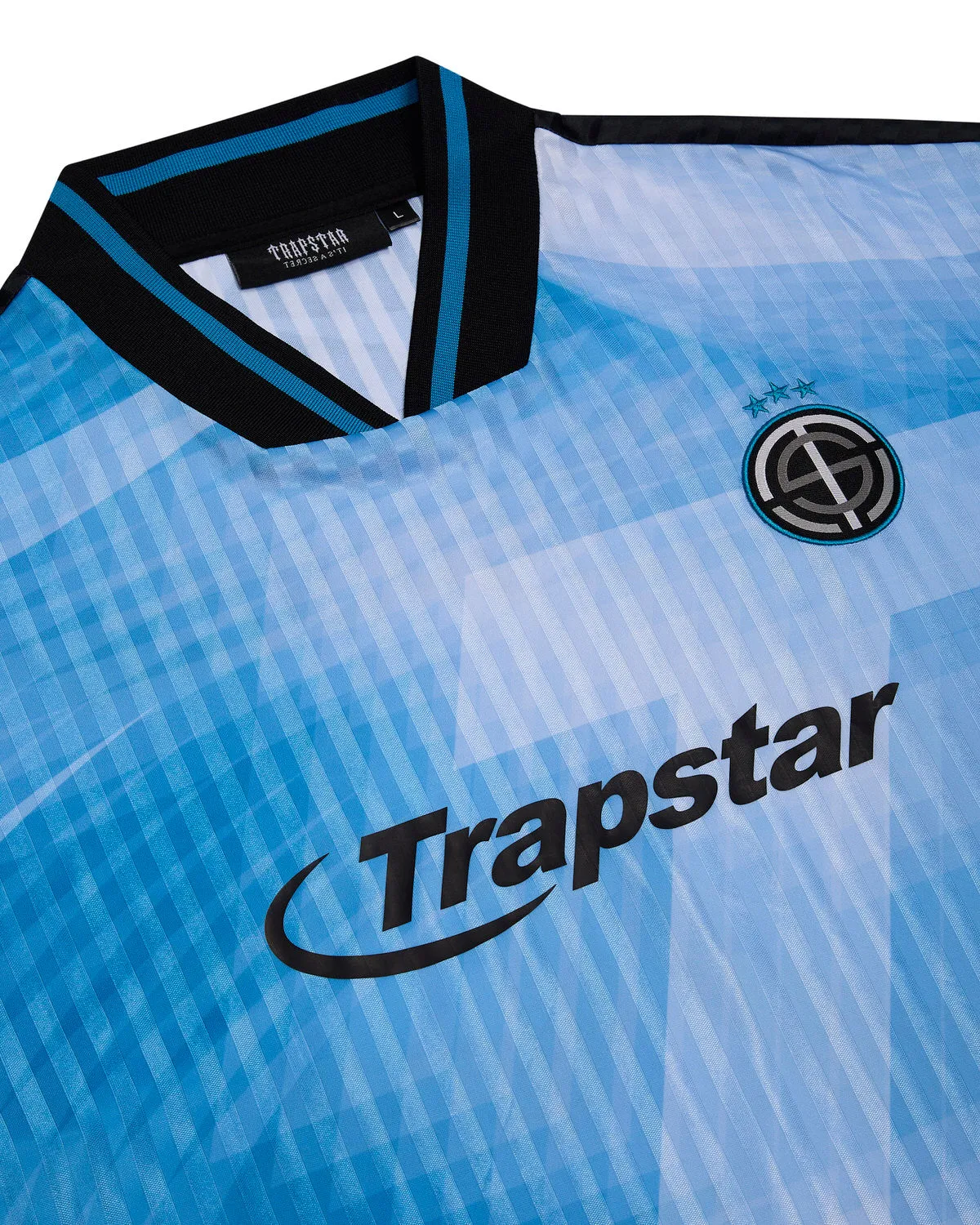 Hyperdrive SS Football Jersey - Blue/Black* sold by Trapstar London product image thumbnail 3