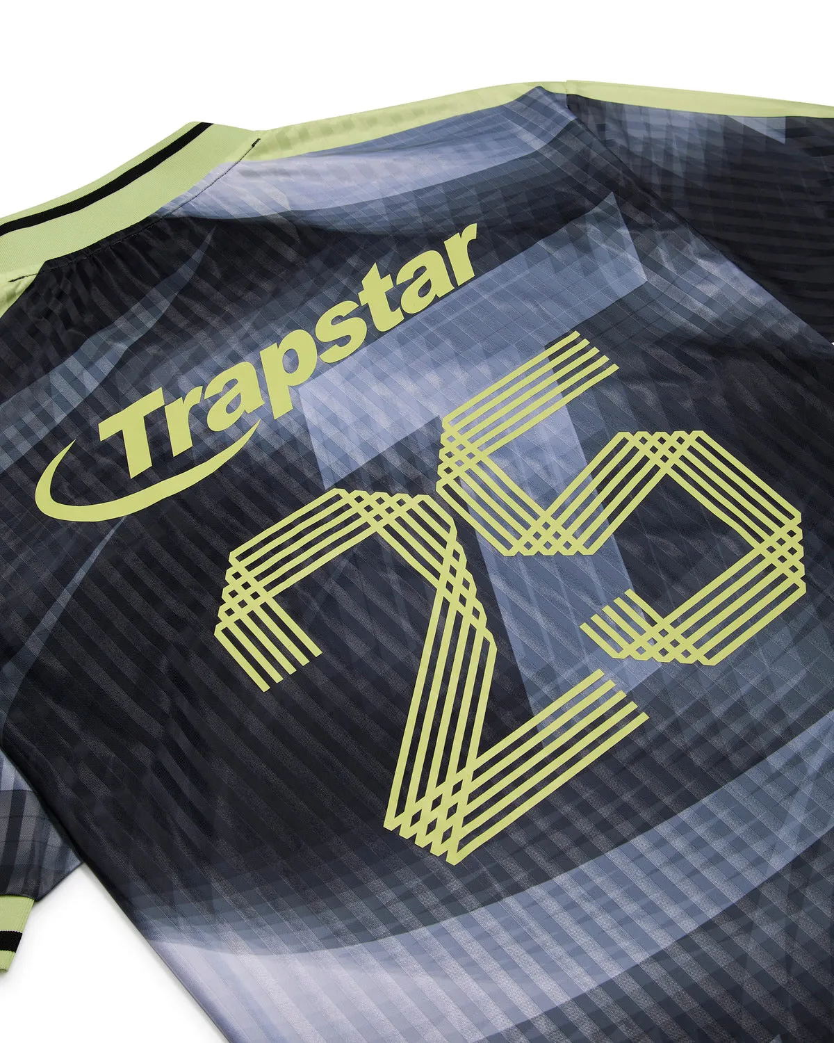 Hyperdrive SS Football Jersey - Black/Neon* sold by Trapstar London product image thumbnail 4