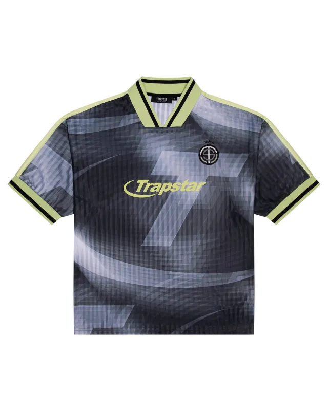Hyperdrive SS Football Jersey - Black/Neon* sold by Trapstar London