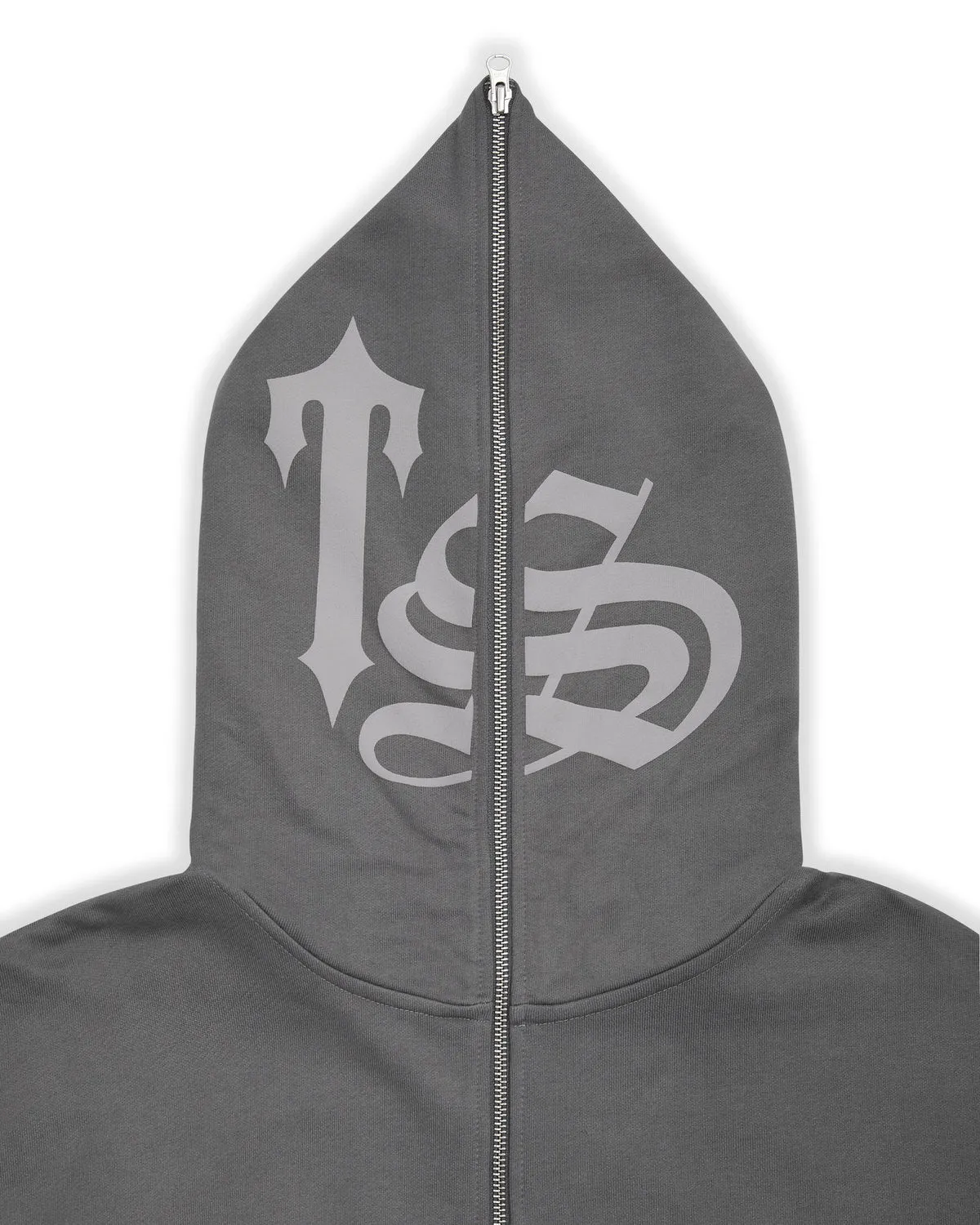 Script Hoodie - Grey sold by Trapstar London product image thumbnail 2