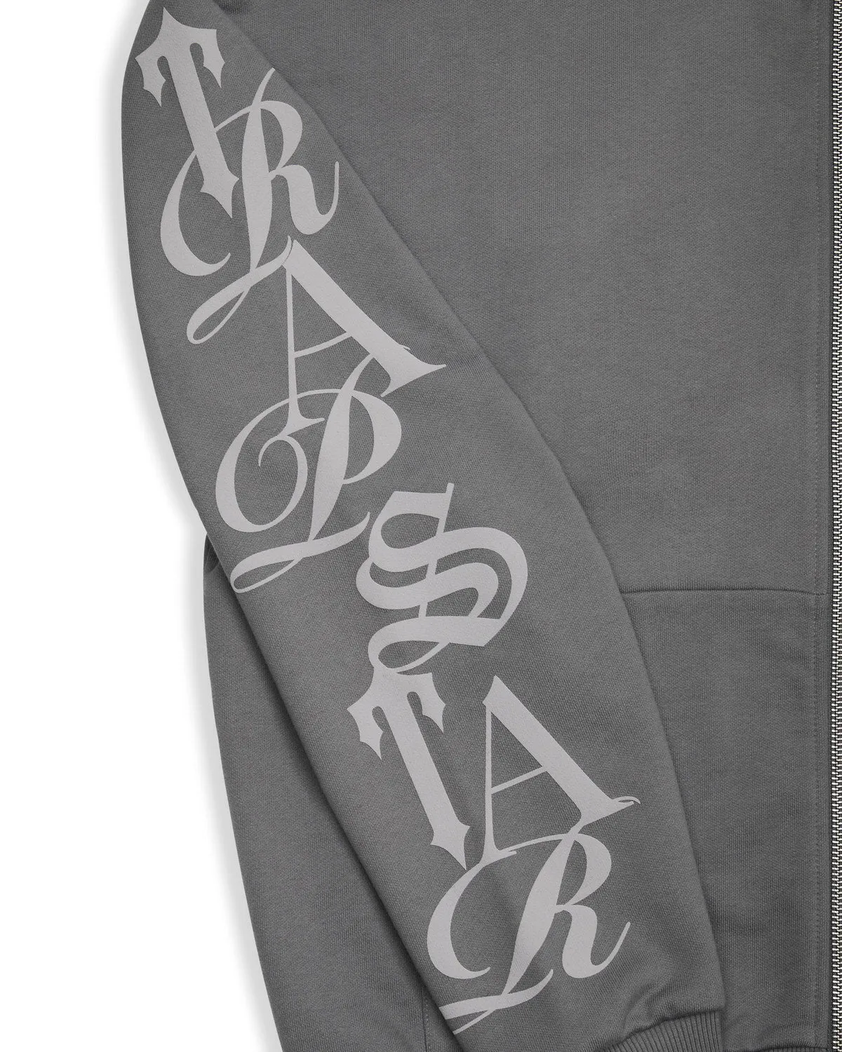 Script Hoodie - Grey sold by Trapstar London product image thumbnail 5