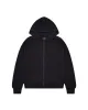 Foundation Zip Through Hoodie - Black* sold by Trapstar London