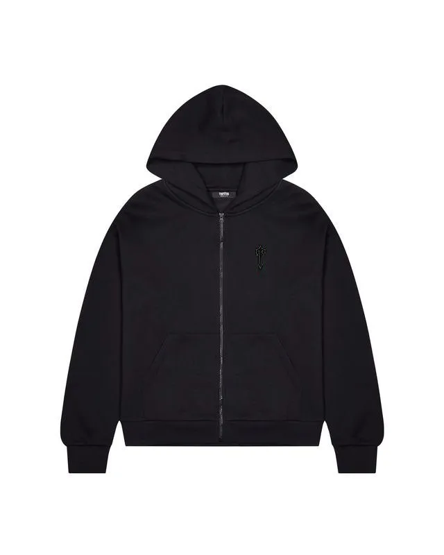 Foundation Zip Through Hoodie - Black* sold by Trapstar London