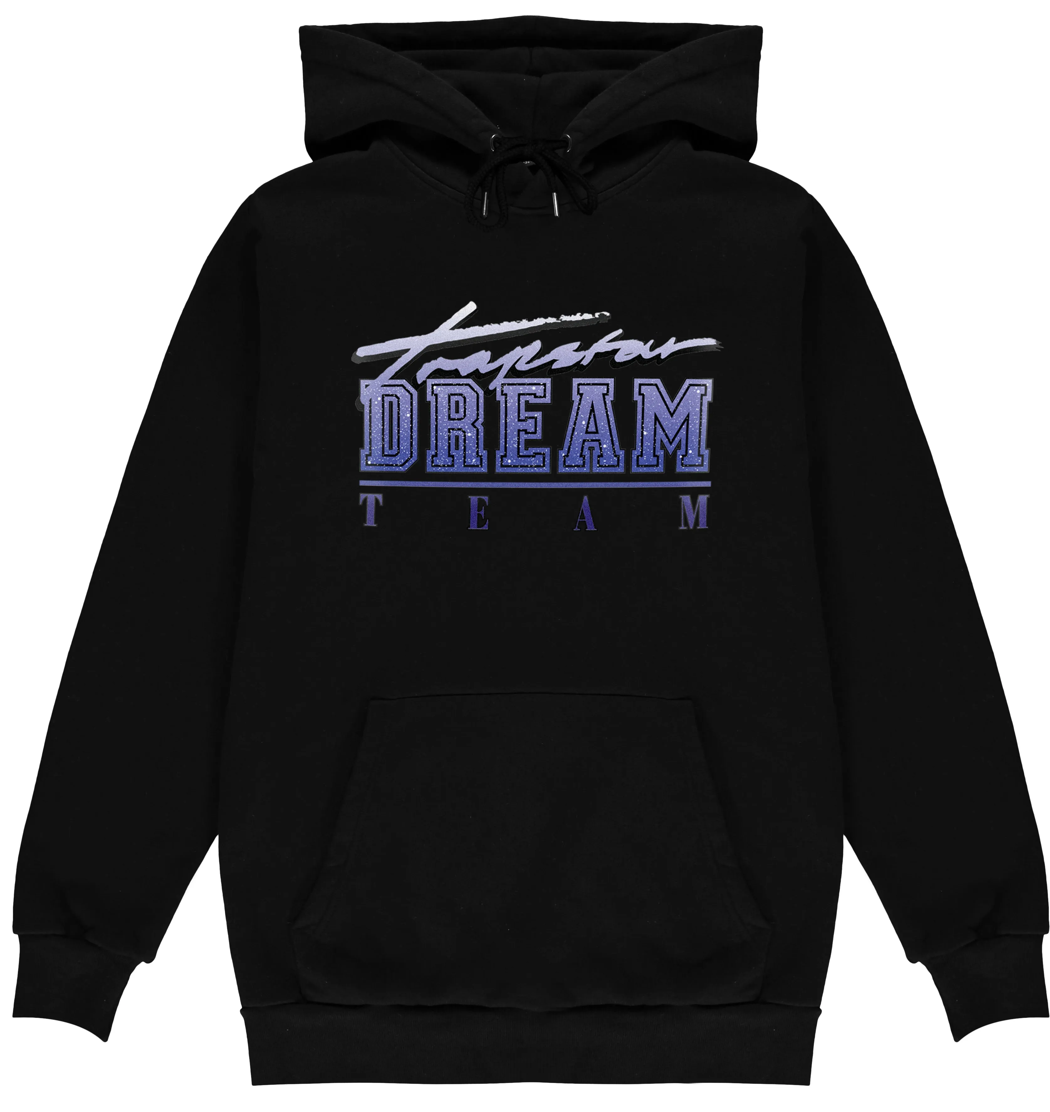 Signature Dreamteam Hoodie - Black/Navy sold by Trapstar London