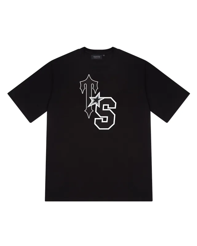 TS-Star Tee - Black/White sold by Trapstar London