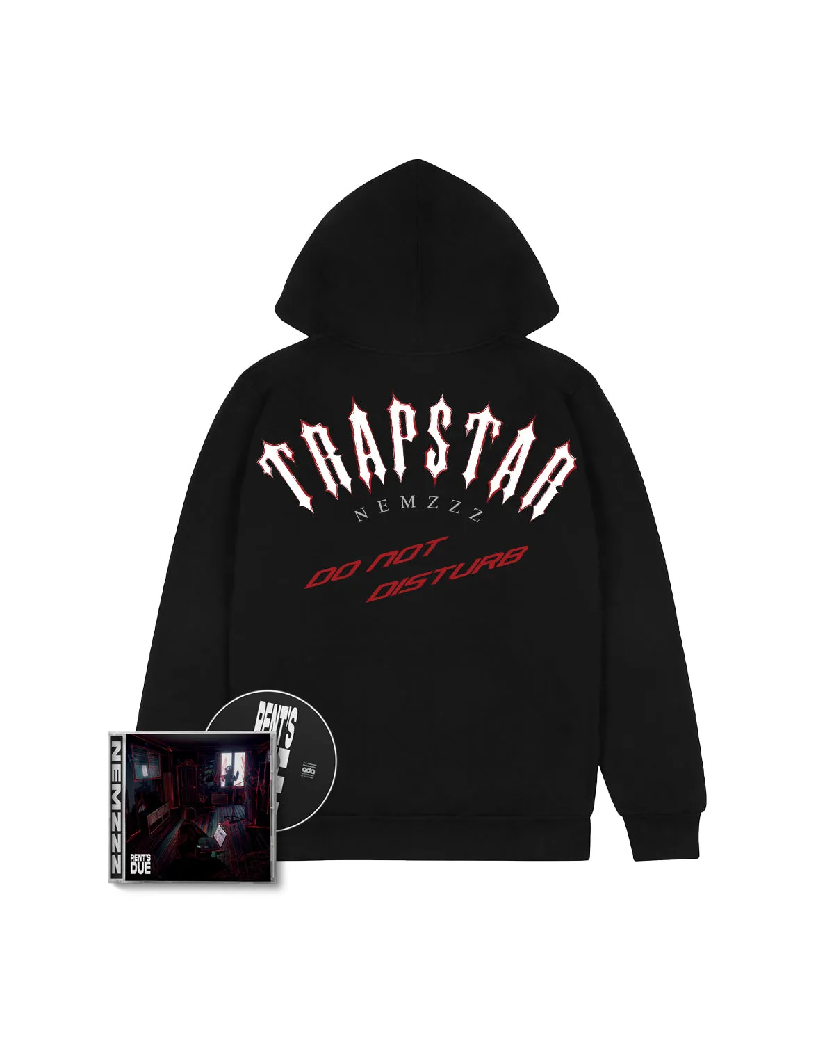 Trapstar x Nemzzz Shooters Hoodie & CD Bundle - Black sold by Trapstar London product image thumbnail 2