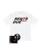 Trapstar x Nemzzz Rent's Due Tee & CD Bundle - White sold by Trapstar London