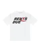 Trapstar x Nemzzz Rent's Due Tee - White sold by Trapstar London