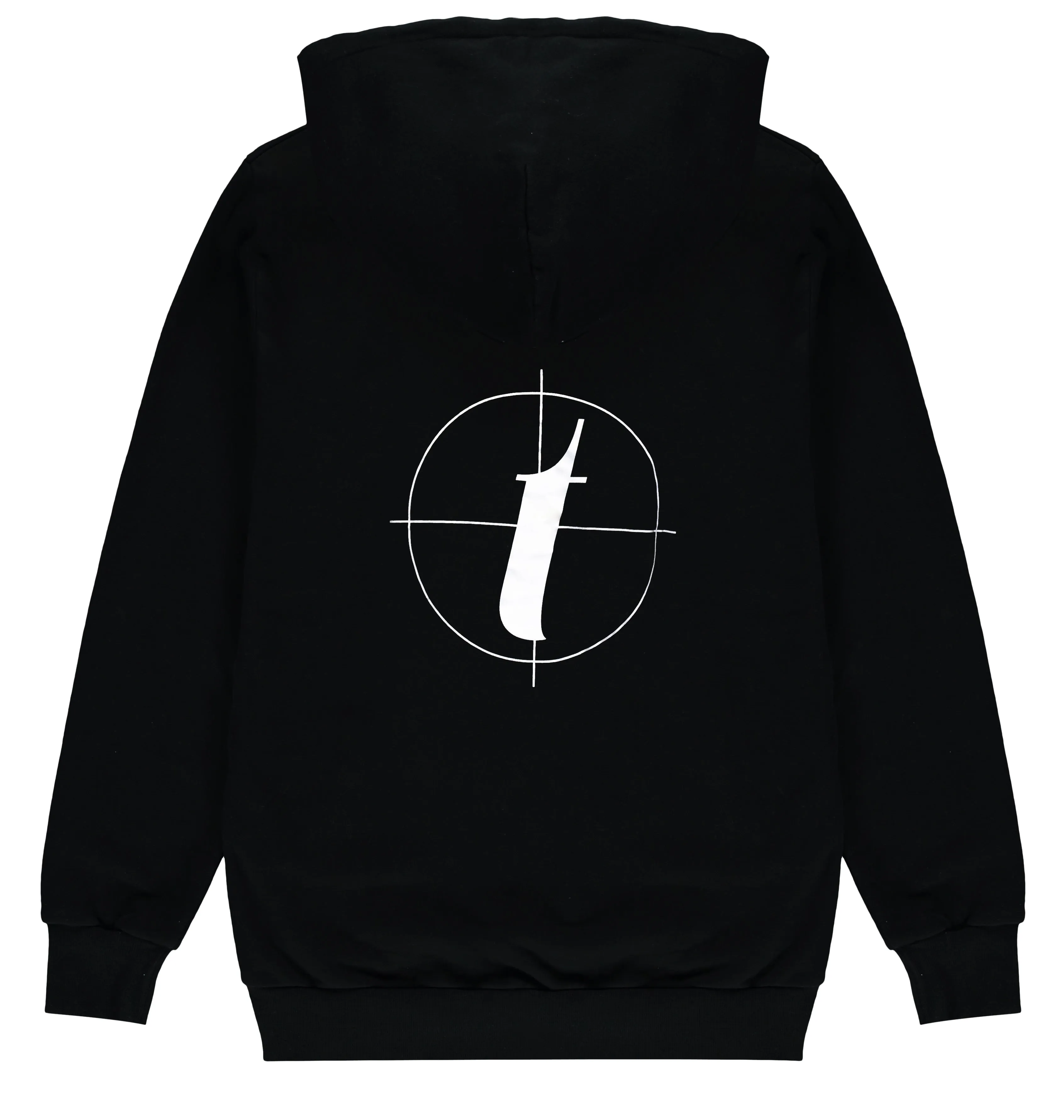 Crosshair Hoodie - Black/White sold by Trapstar London product image thumbnail 2