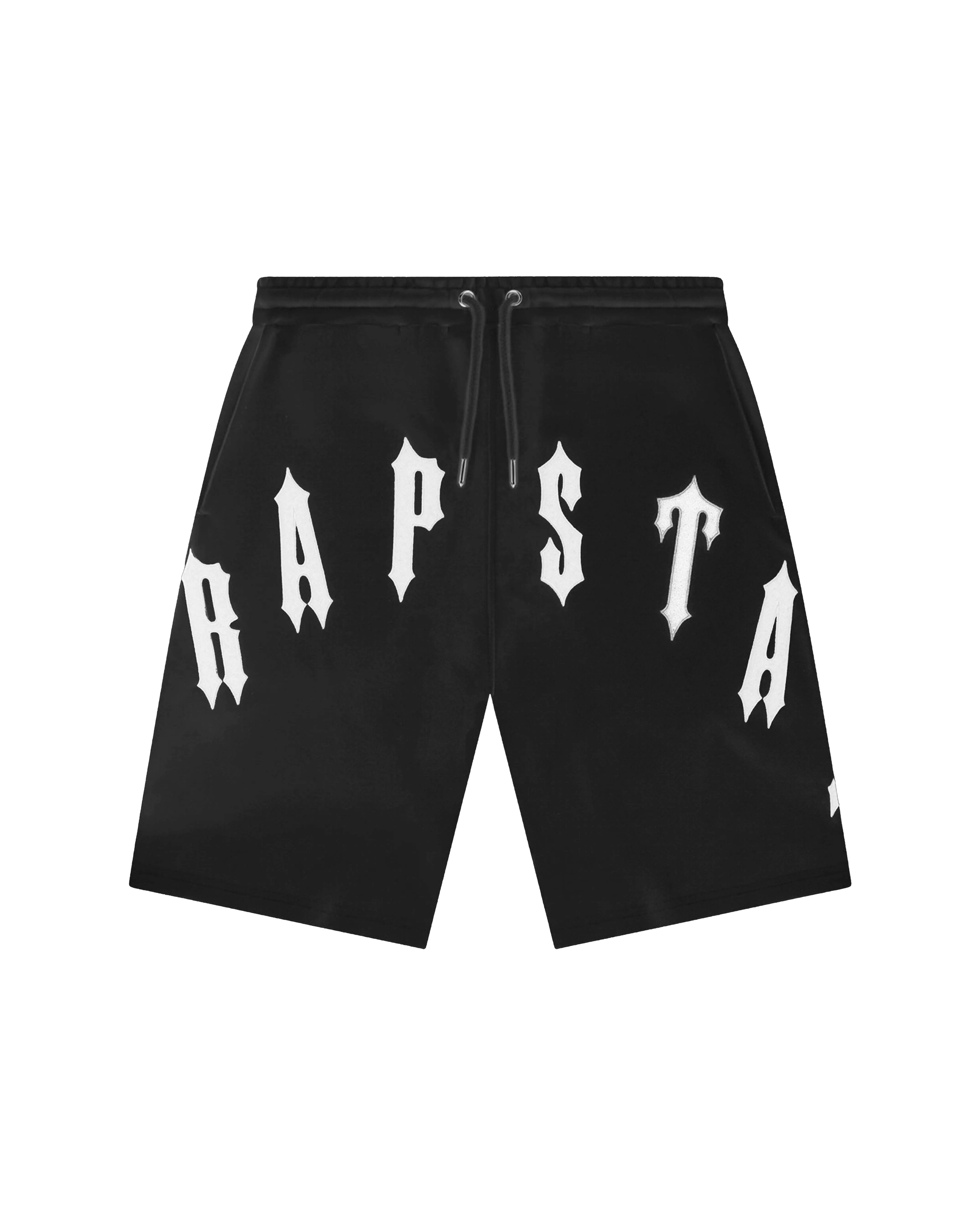 PRE-ORDER Arch Chenille Decoded 2.0 Shorts - Black/White sold by Trapstar London