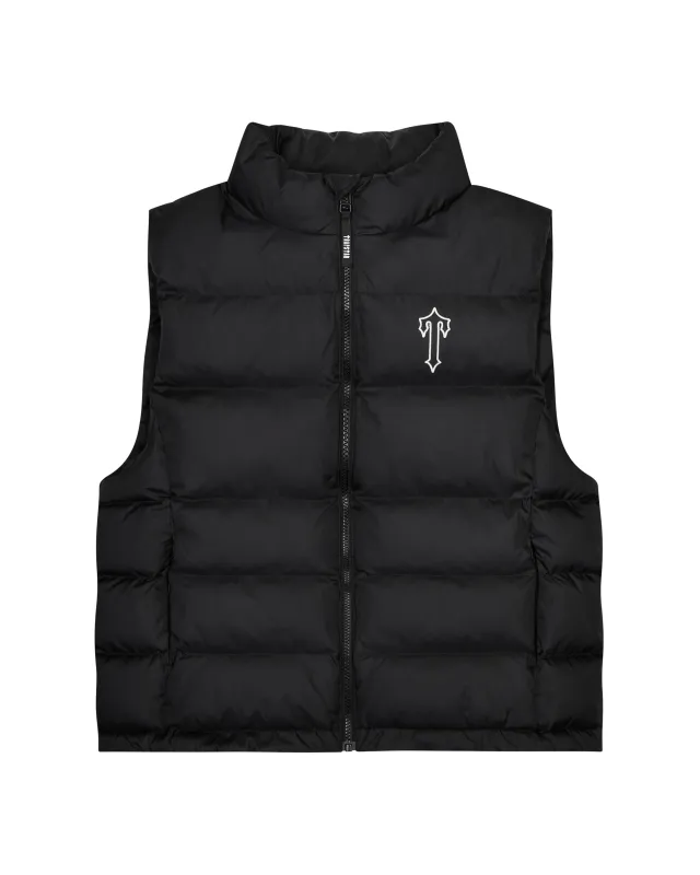 Foundation Gilet - Black* sold by Trapstar London