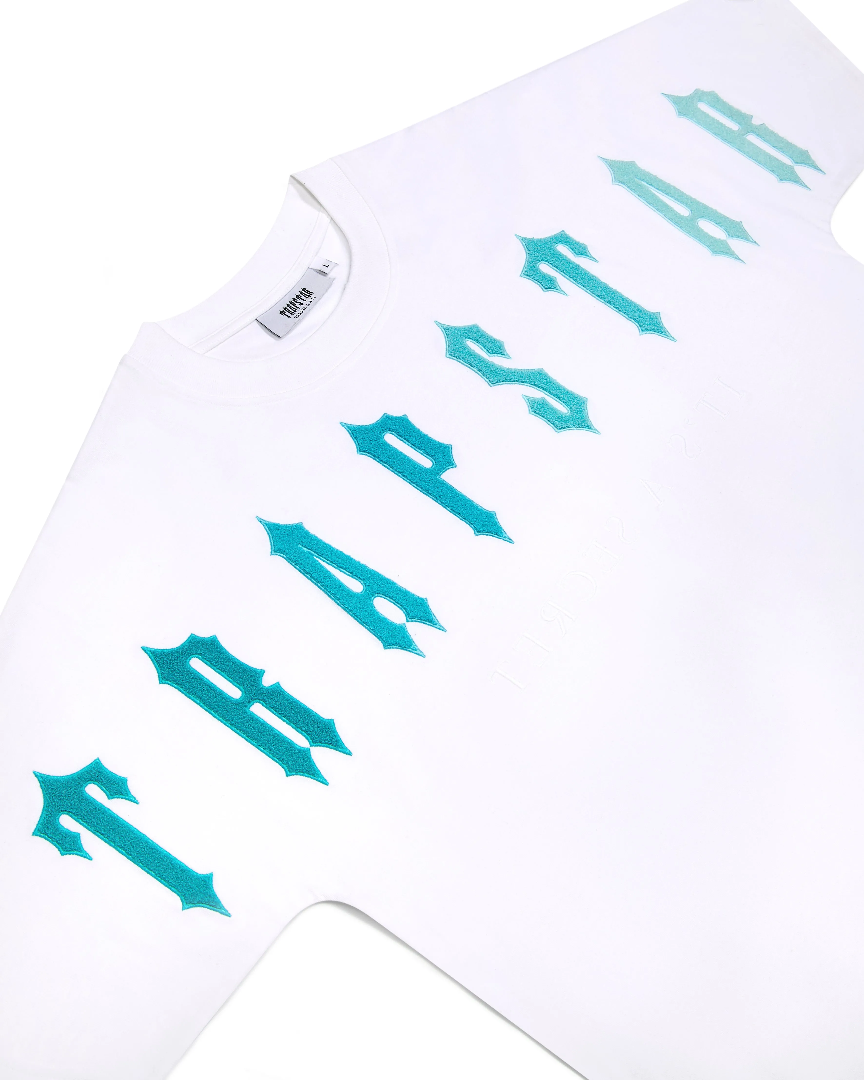 Arch Chenille Decoded 2.0 Tee - White/Blue* | Parallel