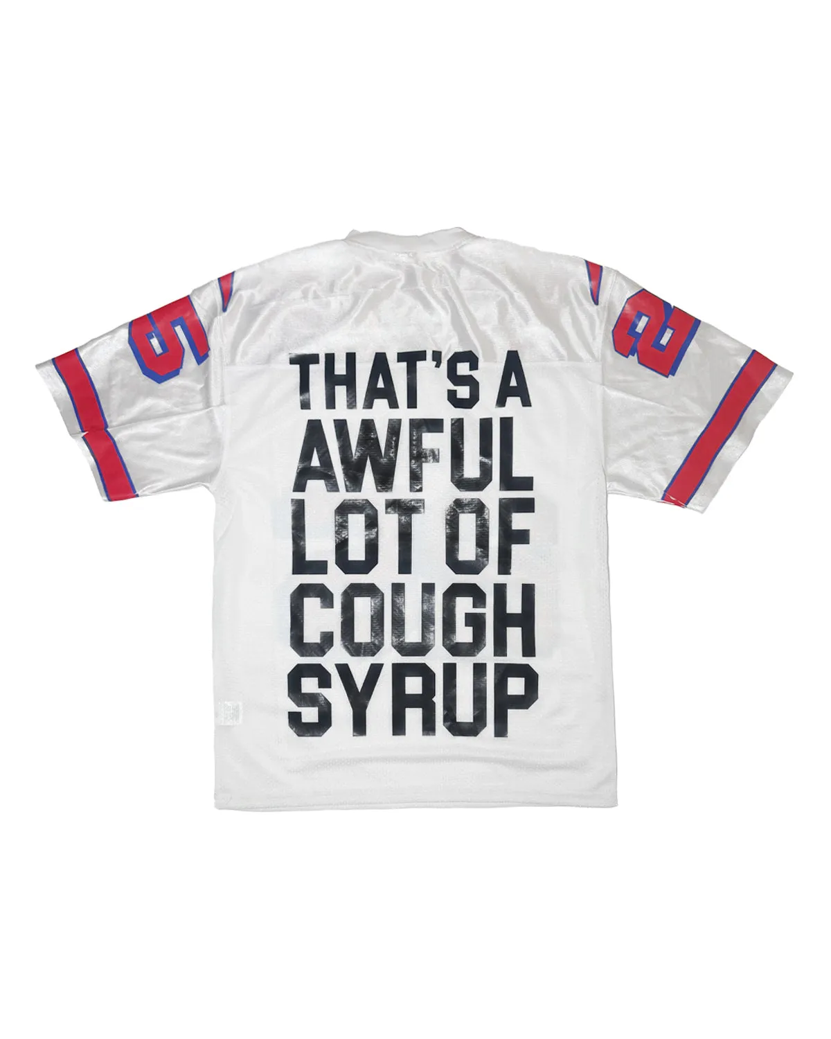 Trapstar x Cough Syrup NFL Jersey - White sold by Trapstar London product image thumbnail 2