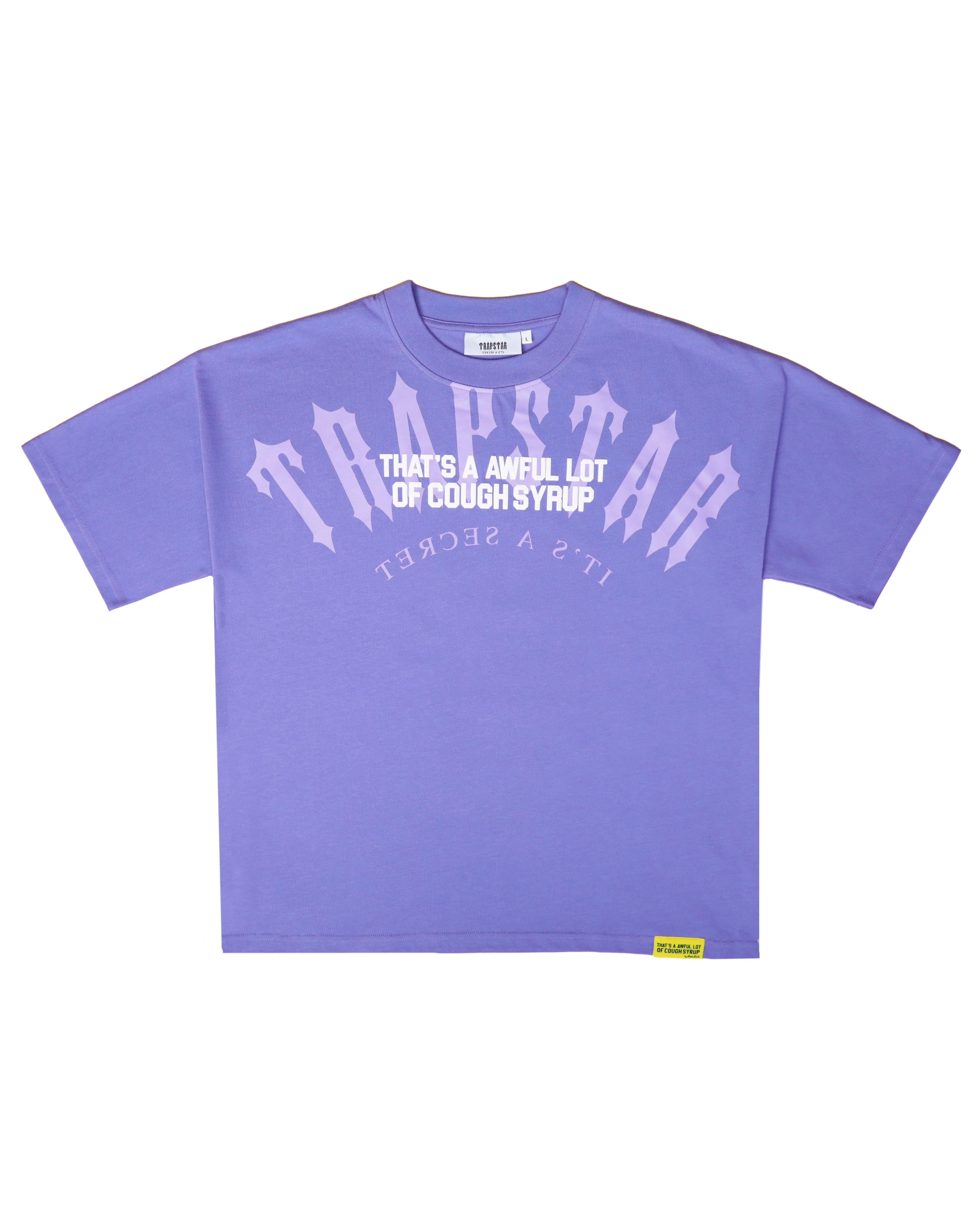 Trapstar London Trapstar x Cough Syrup Arch Tee - Purple