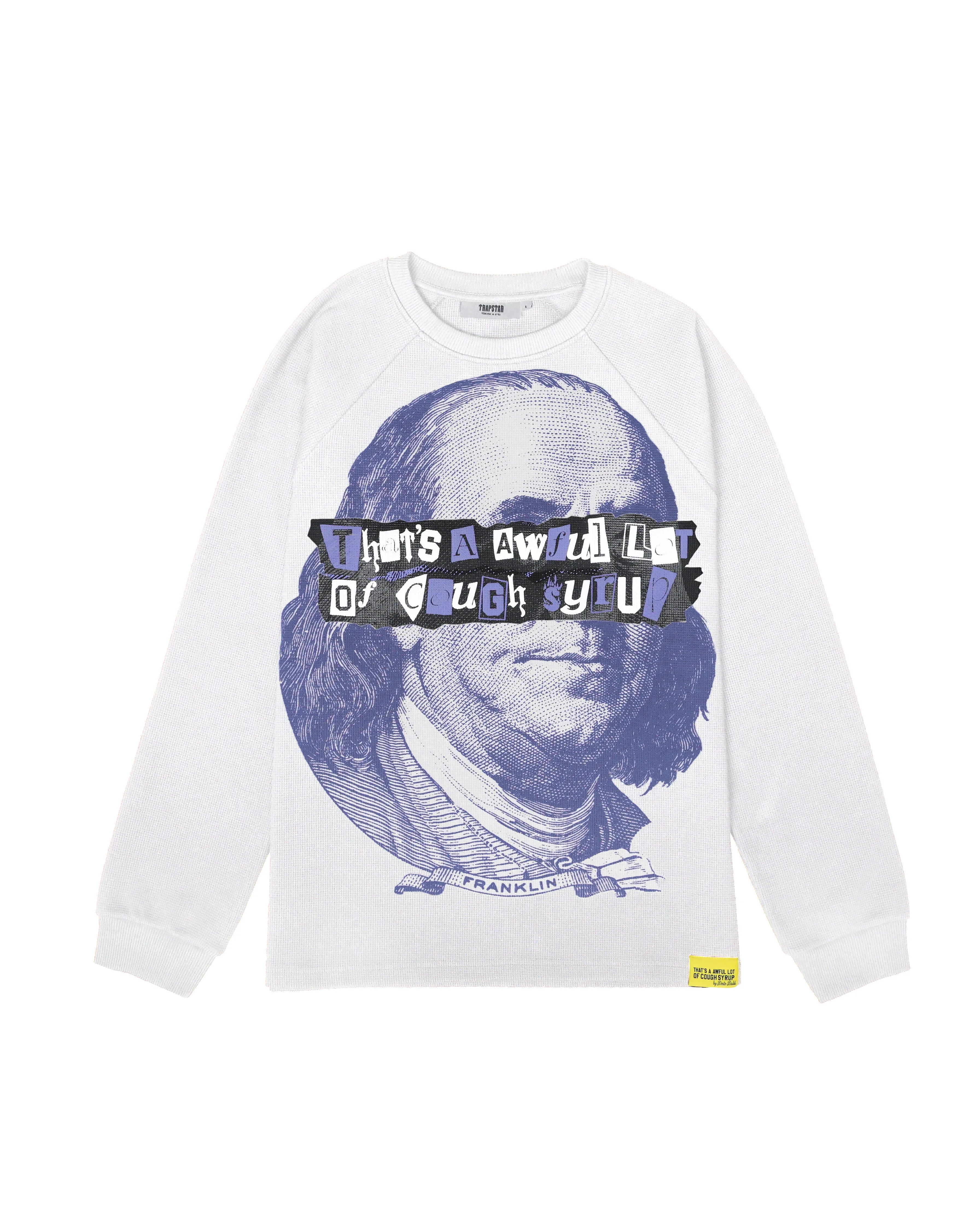 送関込み【Trapstar London】×COUGH SYRUP SCRIPT PUFF TEE Trapstar x Cough Syrup Irongate T-Shirt - Black* | Parallel
