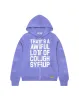 Trapstar x Cough Syrup Patchwork Hoodie - Purple* sold by Trapstar London
