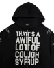 Trapstar x Cough Syrup Patchwork Hoodie - Black* sold by Trapstar London