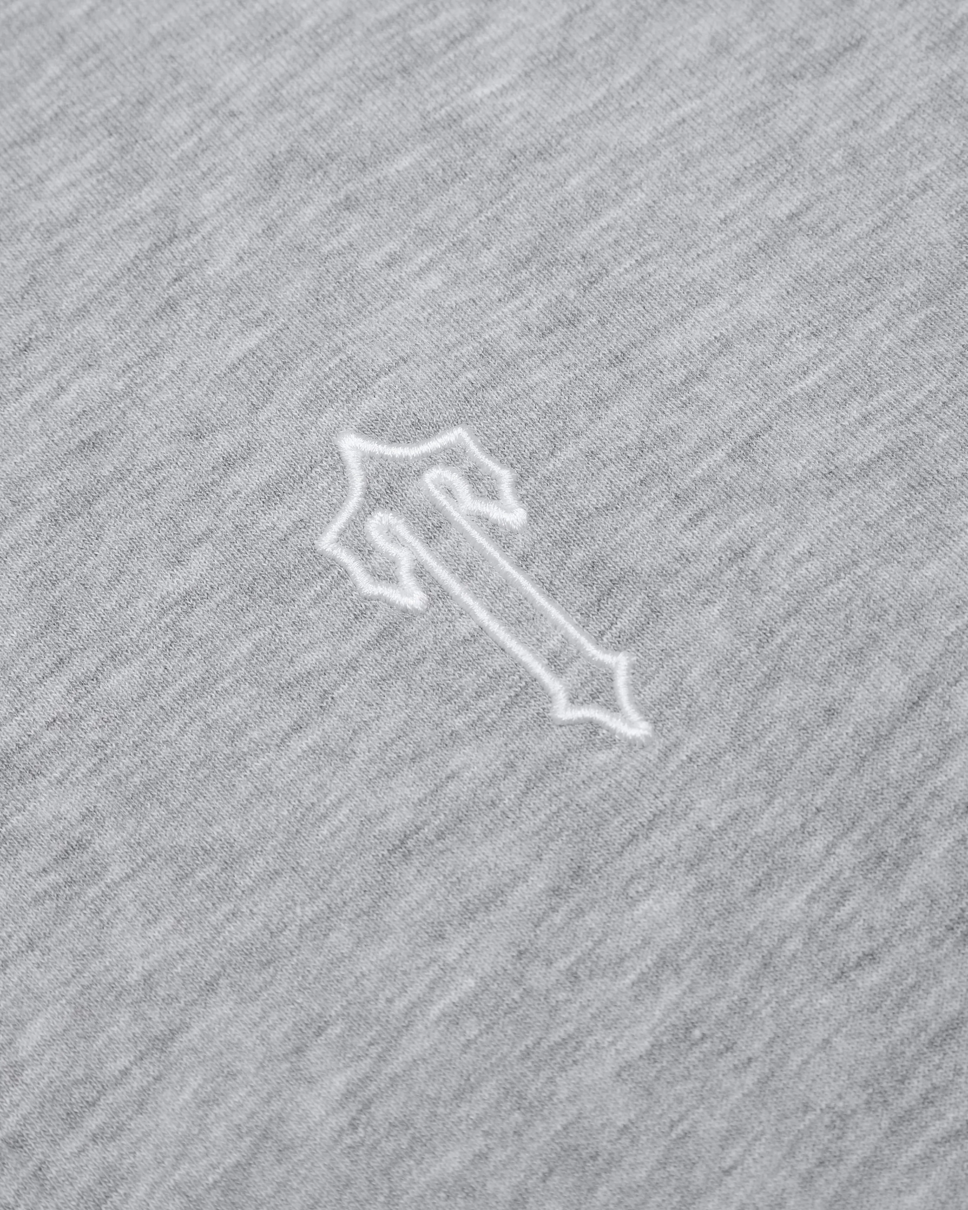 Foundation Zip Through Hoodie - Grey* sold by Trapstar London product image thumbnail 4