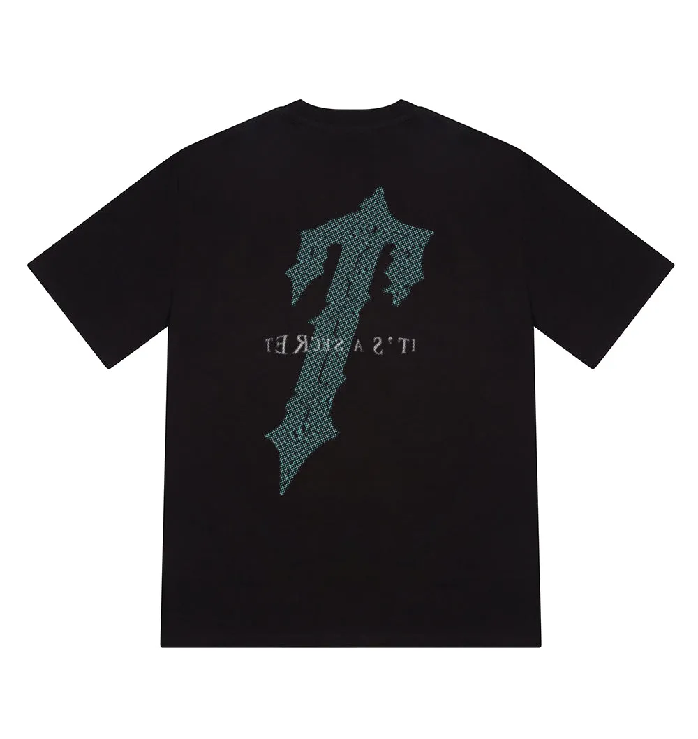 Irongate T High Frequency Tee - Black sold by Trapstar London